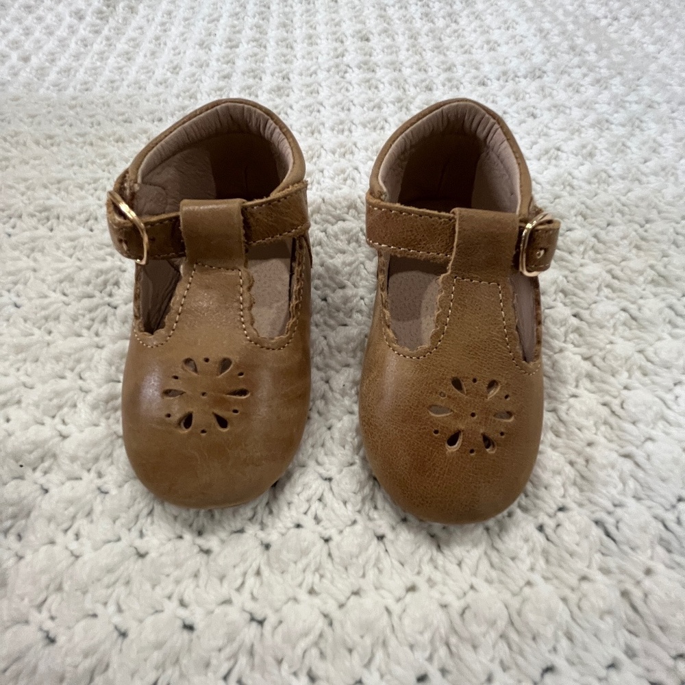 EUC Consciously Baby Mary Janes - Size 5